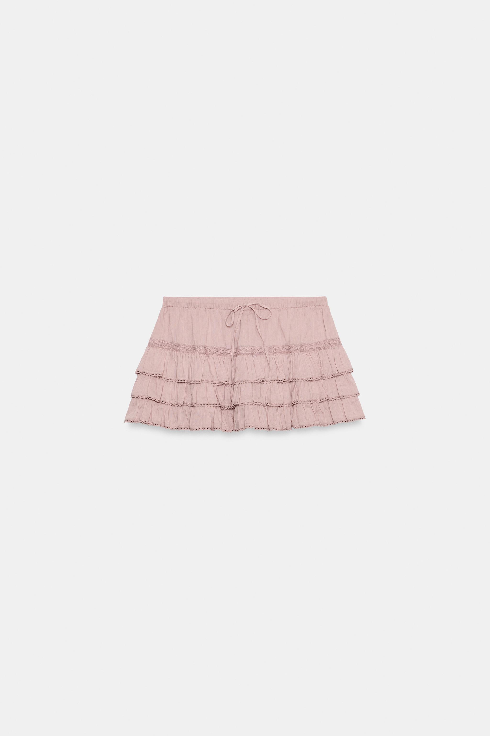 RUFFLED SKORT